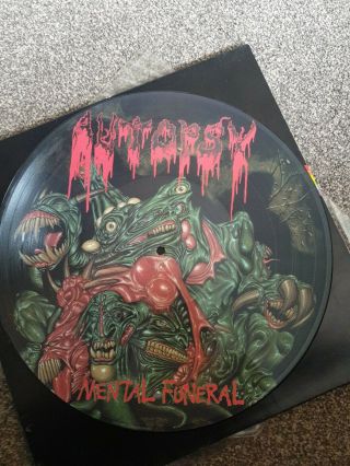 Autopsy Mental Funeral Vinyl Picture Disc