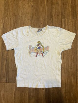 Vintage 90s Sailor Moon Pink T - Shirt 1998 Youth M