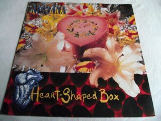 Nirvana Heart - Shaped Box 1993 Geffen 12 "