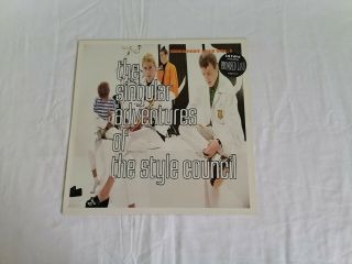 The Style Council - The Singular Adventures Of The Style Council Vinyl Lp - Vg,