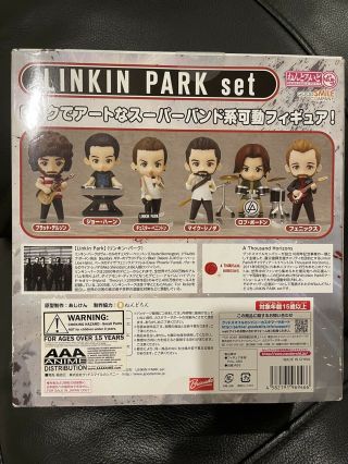 RARE LINKIN PARK set Nendoroid Figure good smile company Japan 1 3