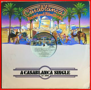 Disco 12 " Donna Summer - I Feel Love Casablanca - Rare Single - Sided 