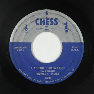 Blues/r&b 45 - Howlin Wolf - I Asked For Water/so Glad - Chess - Mp3