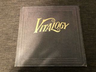 Pearl Jam " Viatology " Vinyl Record 1994 With Booklet Stereo L66900