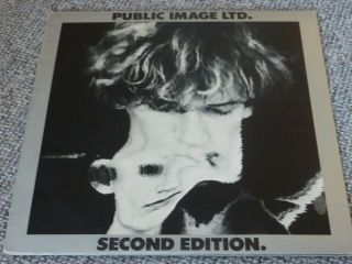 Public Image Limited - Second Edition - Uk 1st Press Lp A2/b3/c2/d2 - Ex/vg