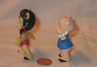 Looney Tunes Porky Pig And Petunia Pig PVC Figure 2