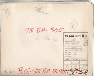 Adv of Batman 1977 Production Animation Folder,  Cel n Drawings Filmation 2