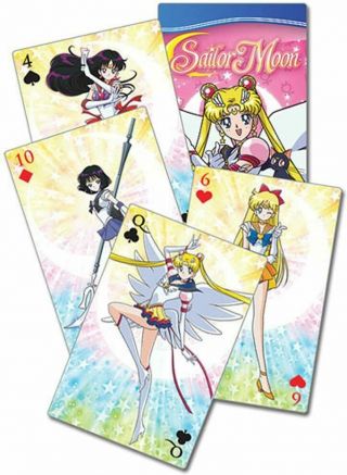 Sailor Moon: Sailor Moon Stars Playing Cards
