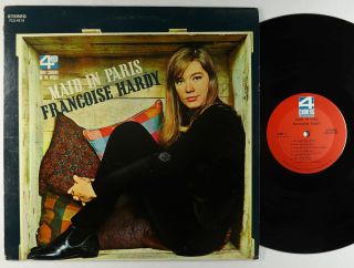 Francoise Hardy - Maid In Paris Lp - 4 Corners Of The World Vg,