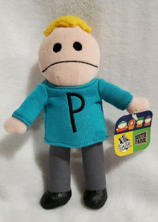 Phillip South Park Plush With Tags Fun 4 All 2002 With Window Cling
