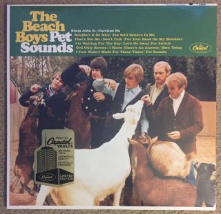 The Beach Boys " Pet Sounds " Lp Capitol Usa 180g Vinyl Still Rare