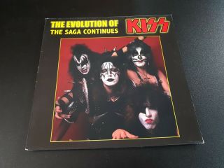 Kiss - The Evolution Of The Saga Continues - Lp 