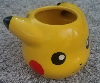 Collectible Pokemon Pikachu 16oz 3d Sculpted Molded Coffee Mug,  Just Funky,  2016