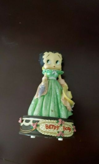 Vintage Betty Boop Music Box Southern Belle Betty Boop Figurine 2