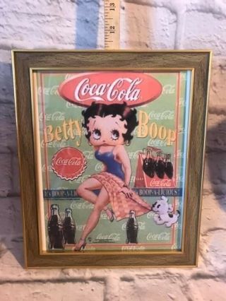 Coca Cola Photo Vintage Betty Boop