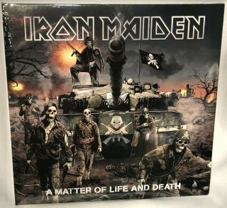 Lp Iron Maiden A Matter Of Life And Death (2lps Vinyl,  Eu 2015)