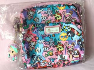 Tokidoki Cotton Candy Dreamin’ Crossbody Bag Unicorno Keychain Comiccon