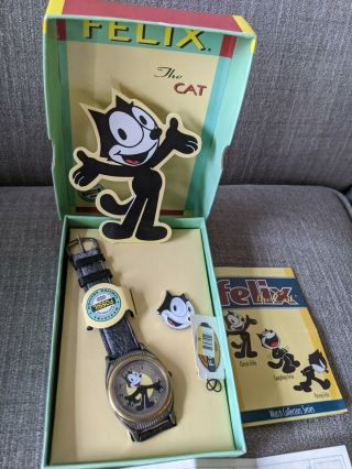 Felix the Cat Watch by Fossil.  Limited edition,  Vintage 3