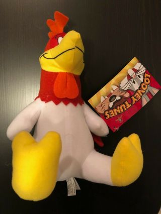 8 " Foghorn Leghorn Plush Looney Tunes Warner Brothers Wb Rooster W/ Tags
