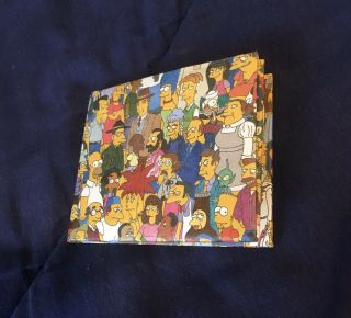 The Simpsons Tyvek Paper Wallet From Loot Crate
