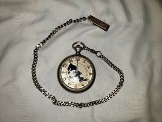 Felix The Cat Pocket Watch by Fossil limited edition,  with figure,  pin,  buttons 2