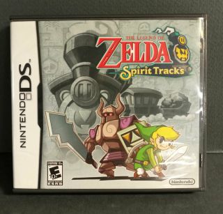 Legend Of Zelda Spirit Tracks Nintendo Ds Pre - Owned Complete 2009