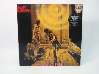 Iron Maiden: Running / Sanctuary 2x 12 " Vinyl 1990 Xlnt Lp First Ten Years