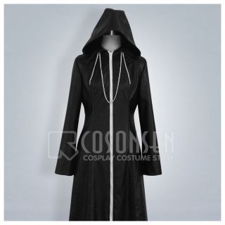 Cosonsen Kingdom Hearts 2 Organization Xiii Cosplay Costume Long Coat Halloween