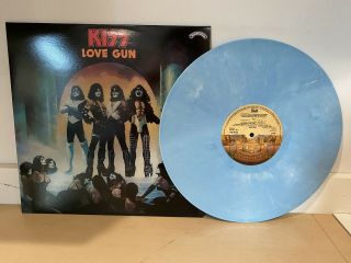 Kiss - Love Gun - 180 Gram Light Blue Colored Vinyl Lp Record