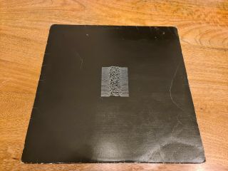Joy Division ‎– Unknown Pleasures 12 " Vinyl (fact 10) 1979