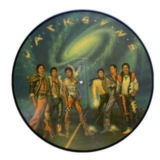The Jacksons - Victory 1984 Usa Picture Disc 12 " Lp Vinyl Record Epic 8e8 - 39576