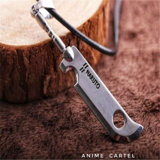 Naruto Anime Zabuza Momochi Sword Keychain With Leather Rope Latest Jewelery