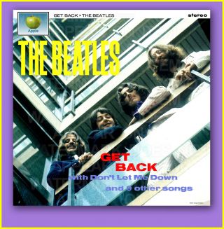 The Beatles Get Back Fantasy Cover Art Album Ver.  2