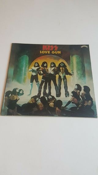Kiss " Love Gun " 12 " Vinyl Lp.  1977