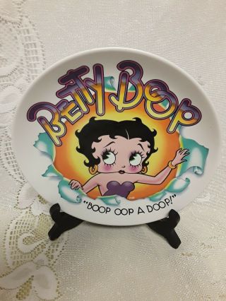 1981 King Features Syndicate Inc.  Vandor Betty Boop 8 " Plate.  Conditi
