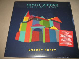 Snarky Puppy Family Dinner Volume Two Gatefold Double Vinyl 2 Lp,  Dvd