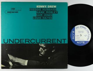Kenny Drew - Undercurrent Lp - Blue Note Japan - Lnj - 80092 Later Press Vg,