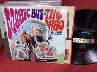 Nm The Who “ Magic Bus: On Tour” 1st Press Us Decca Dl 75064 Lp