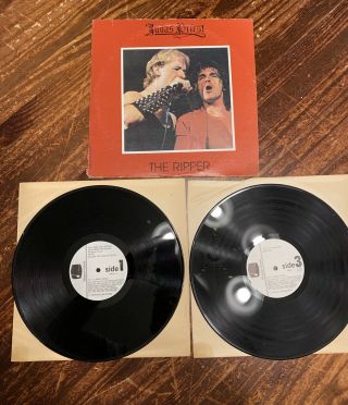 Judas Priest The Ripper Live 2x Double Album 1979 Ny Australian Lp Record Vinyl