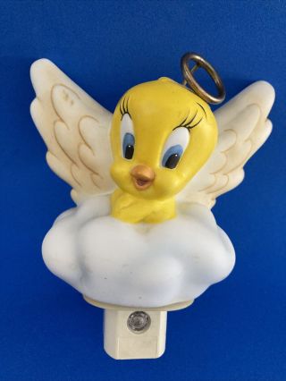 Warner Bros Tweety Bird Angel Night Light (c) 2000