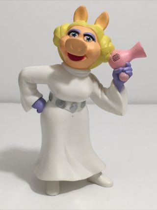 ✨ Muppets Star Wars Disneyland Miss Piggy Princess Leia Disney Star Tours Figure