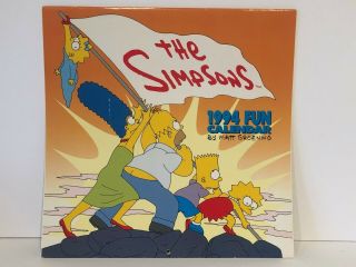 Vintage The Simpsons 1994 Fun Calendar
