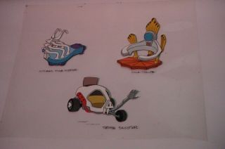 Filmation Ghostbusters Character Cell,  Time Hopper,  Bone Troller