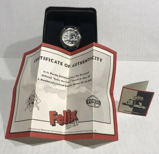 Felix The Cat Vintage Fossil Watch In