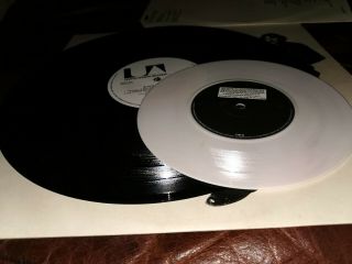 The Stranglers Black&white Vinyl Lp,  7 " White Single