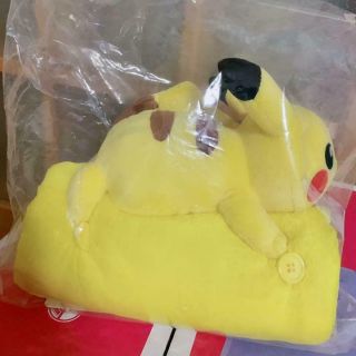 Pokemon Pikachu Plush Toy & Blanket Yellow Center Pikapika Box 2021 2