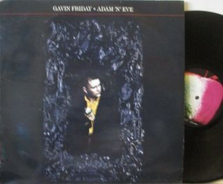 Gavin Friday - Adam N Eve Vinyl Lp,  Insert & Promo Info
