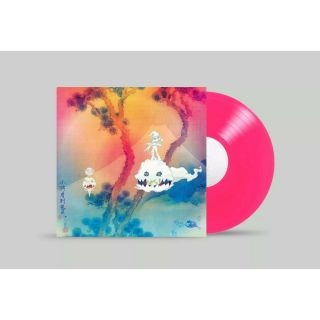 Kids See Ghosts Kanye West Kid Cudi Exclusive Translucent Pink Colored Vinyl Lp