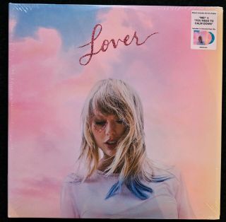 Taylor Swift Lover Limited Edition Coloured Vinyl 2 Lp &