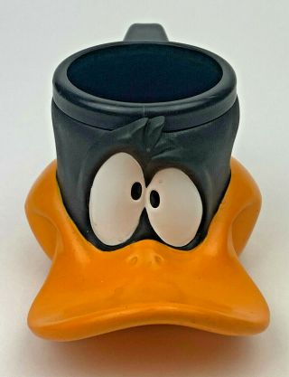 Vintage Applause Daffy Duck Mug Cup Looney Tunes Plastic Kids
